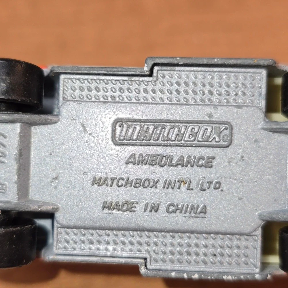 Matchbox Ambulance 1977 Police Gran Fury G12 1979‎ Metal Toy Cars VINTAGE
